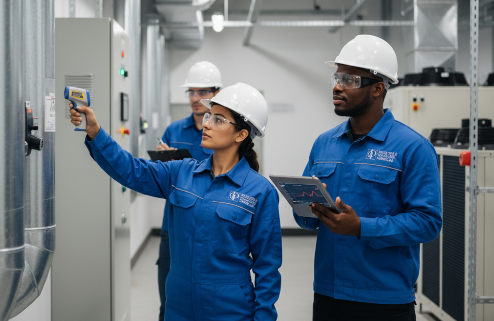 Cálculo de carga térmica e laudos JP Projetos e Soluções Térmicas